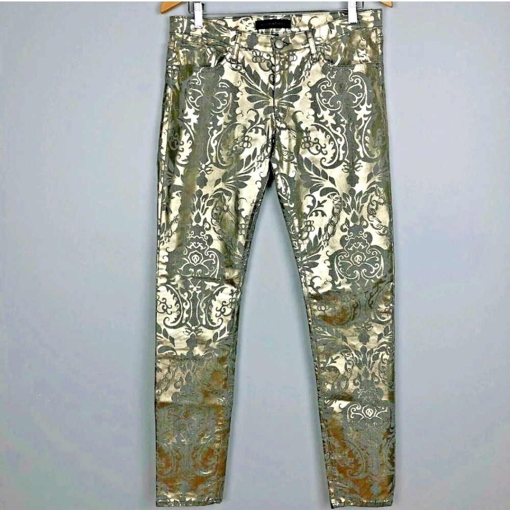 Juicy Couture Metallic Gold Jeans